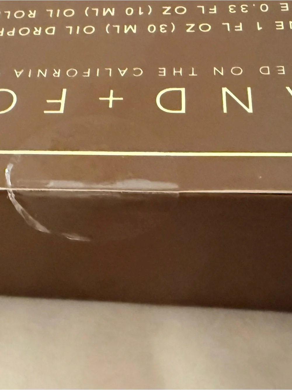 Sand + Fog Vanilla & Amber Oil Gift Set NIB